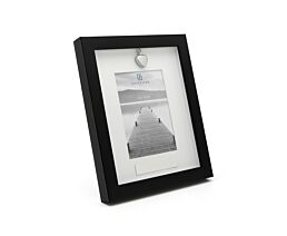 Memory fotolijst+ashouder 10x15 pp zwart